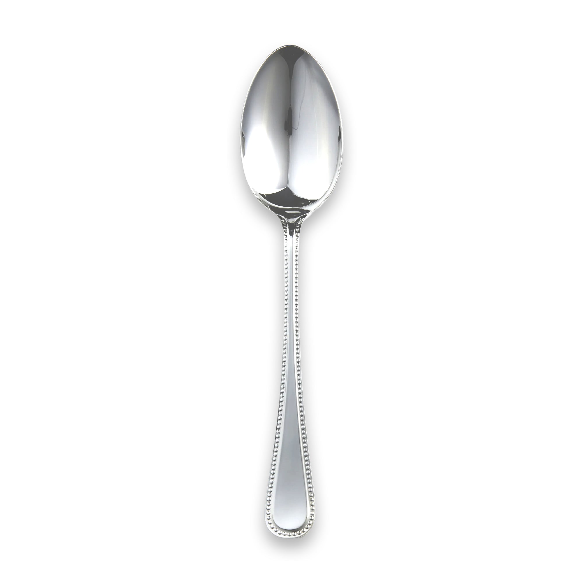 Bead Large Serving Spoon Carrs Silver