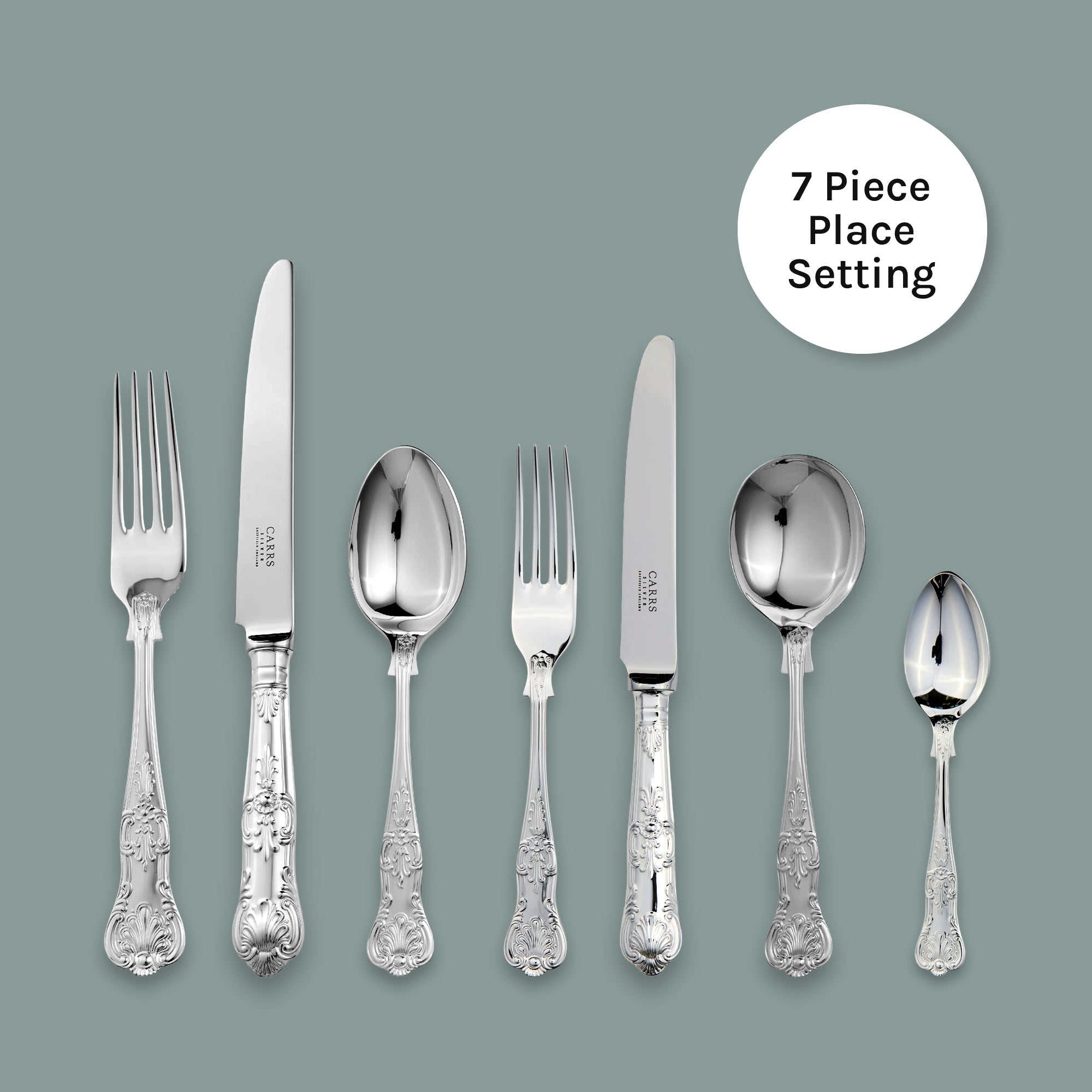 Queens Cutlery Piece Place Setting