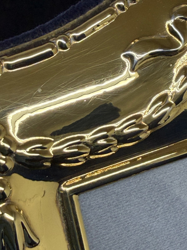 SLIGHT SECOND - 70% off - Sterling Silver Gold Plated Photo Frame 10" x 8" - BA34-SS