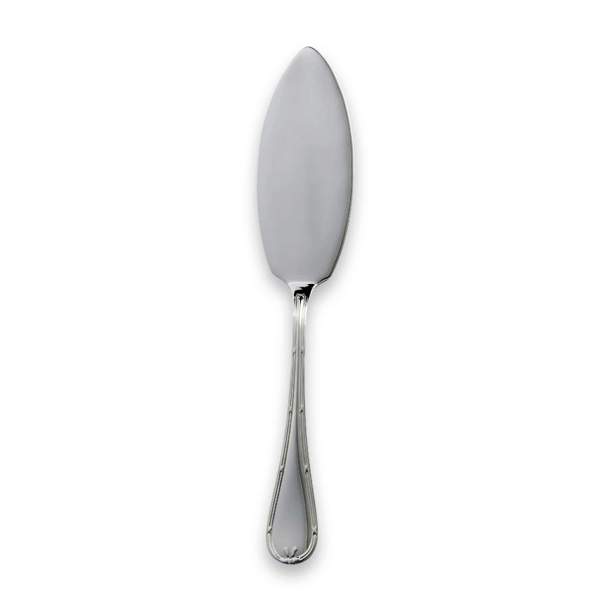 English Reed & Ribbon Fish Serving Blade | Carrs Silver