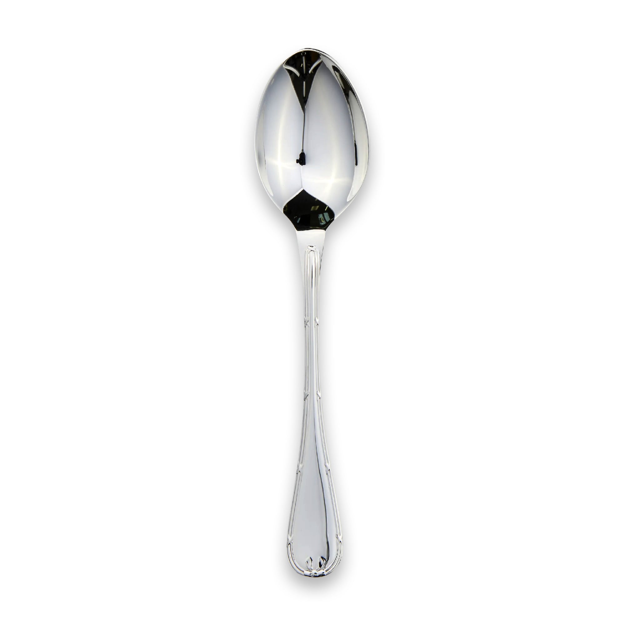 English Reed & Ribbon Large Tea Spoon | Carrs Silver