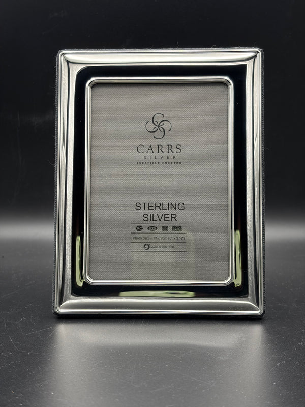 SLIGHT SECOND - 70% off - Sterling Silver Photo Frame 5" x 3.5" - FR063/C-SS