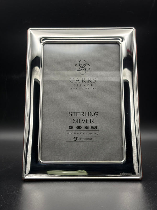 SLIGHT SECOND - 70% off - Sterling Silver Photo Frame 6" x 4" - FR064/W-SS
