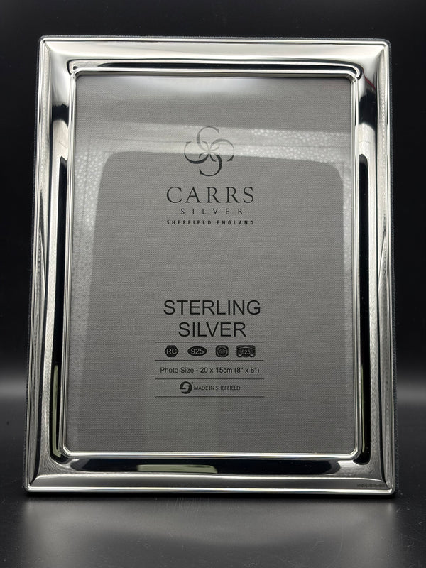 SLIGHT SECOND - 70% off - Sterling Silver Photo Frame 8" x 6" - FR066/C-SS
