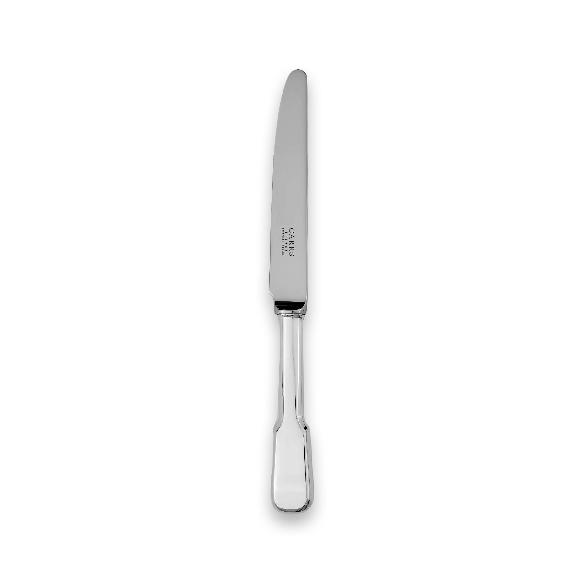 Plain Fiddle Dessert Knife Carrs Silver