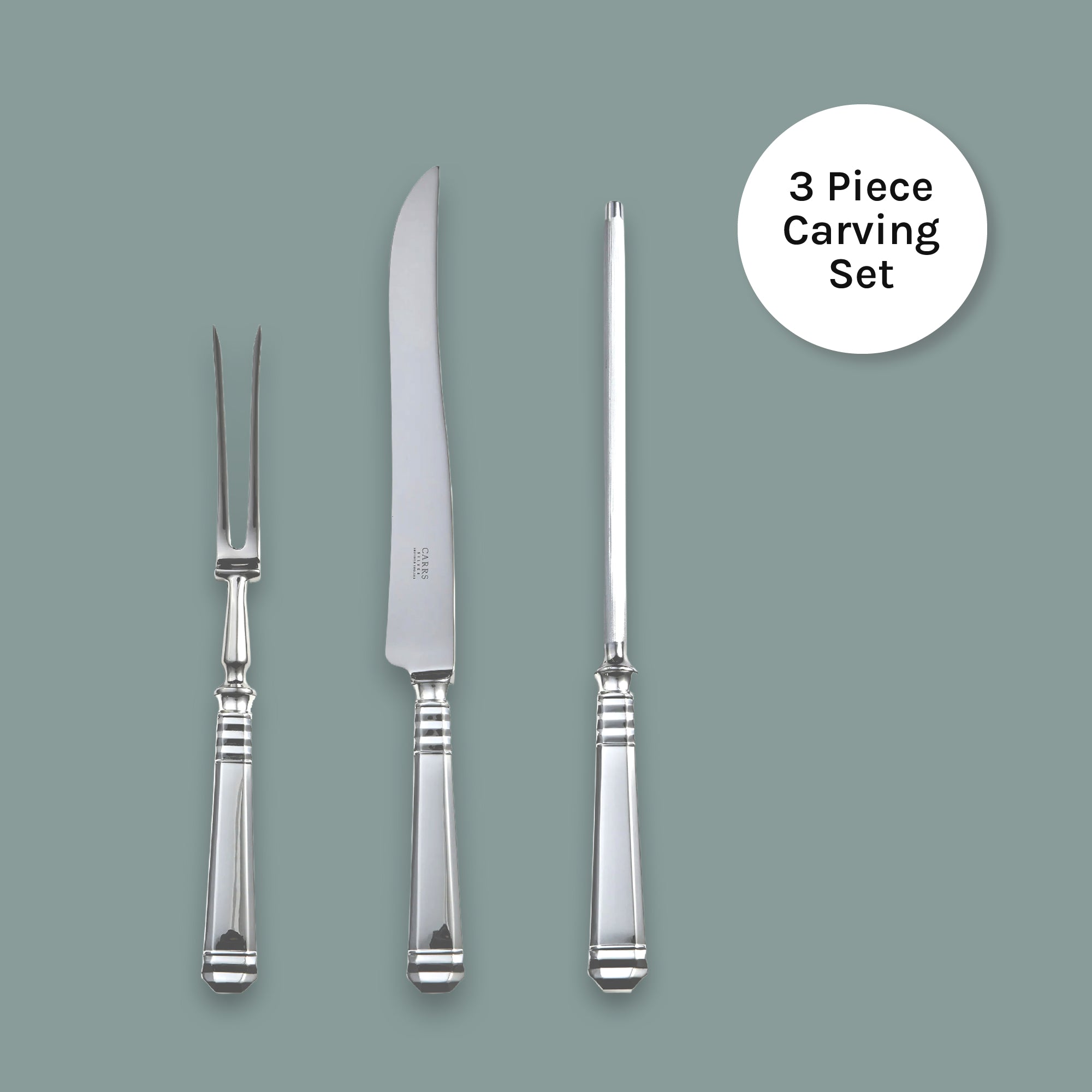 Décor Carving Set – Carrs Silver