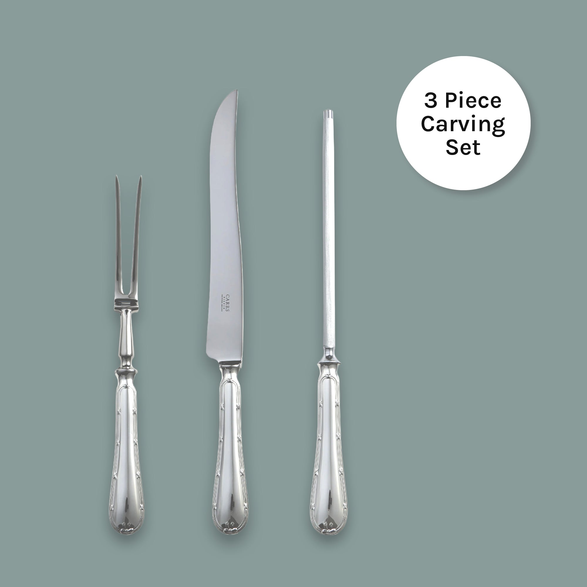 Carving Ribbons English Reed & Ribbon Carving Set – Carrs Silver