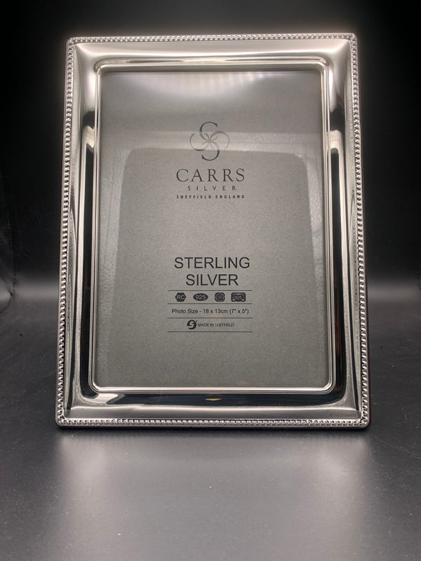SLIGHT SECOND - 70% off - Sterling Silver Photo Frame 7" x 5" - FR075/W-SS