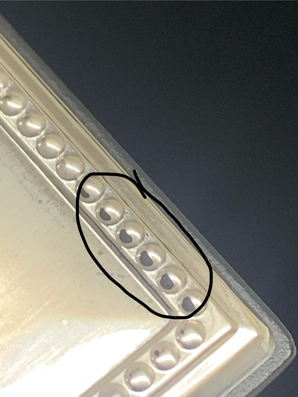 SLIGHT SECOND - 70% off - Sterling Silver Photo Frame 6" x 4" - FR314/L-SS