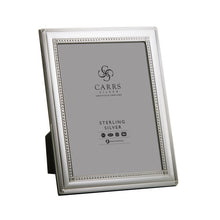 Load image into Gallery viewer, New Husk &amp; Reed Sterling Silver Photo Frame With Wood Back
