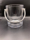 SLIGHT SECOND - 70% off - Sterling Silver & Glass Ice Bucket IB6-SS