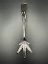 SLIGHT SECOND - 70% off - Silver Plated Ice Tongs - KINGS-88-SP