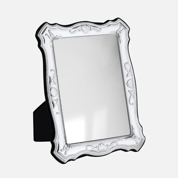 Ornate Sterling Silver Mirror