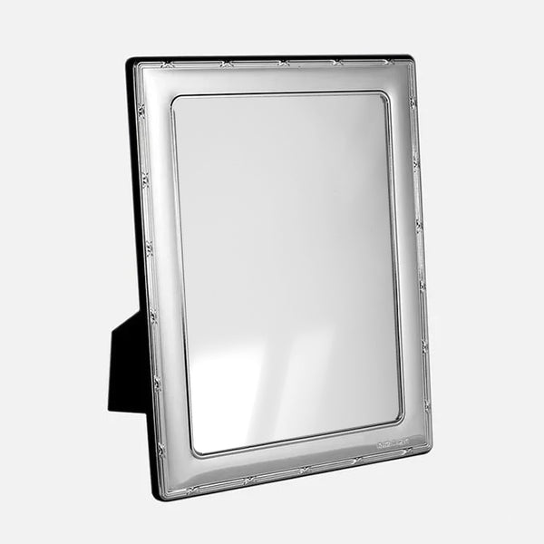 Reed & Ribbon Sterling Silver Mirror