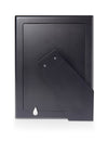 Plain Sterling Silver Photo Frame With Black Wood Back