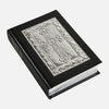 Black Holy Bible Ornate Cross Sterling Silver