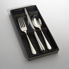 Child's Silver Plated 3 Piece Cutlery Set Rattail Design