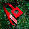 Rectangular Photo Frame Christmas Hanging Decoration With Shield