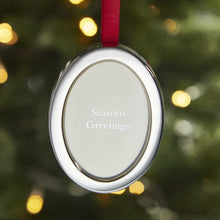 Load image into Gallery viewer, Oval Photo Frame Christmas Hanging Decoration With Shield
