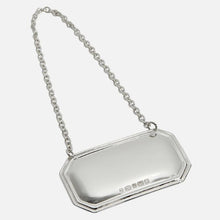 Load image into Gallery viewer, Sterling Silver Octagonal Decanter Label
