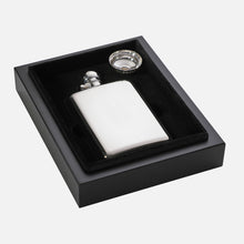 Load image into Gallery viewer, Sterling Silver Hip Flask In Presentation Case
