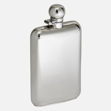 Load image into Gallery viewer, Sterling Silver Hip Flask In Presentation Case
