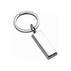 Sterling silver Ingot Keyring