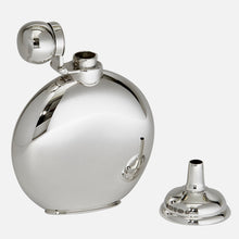 Load image into Gallery viewer, Sterling Silver Round Hip Flask
