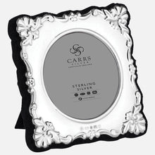 Load image into Gallery viewer, Traditional Sterling Silver 2&quot; Photo Frame With Grey Velvet Back
