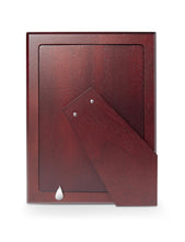 Load image into Gallery viewer, Plain Sterling Silver Photo Frame With Wood Back

